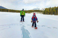 Two Jack Lake Snowshoe 2020