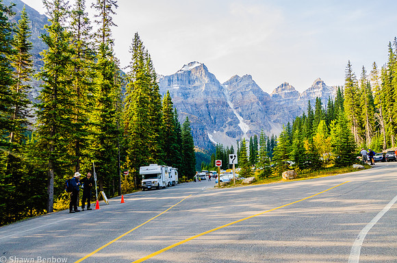 Morraine Lake Trailhead