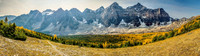Wenkchemna Peaks from Eiffel Ridge