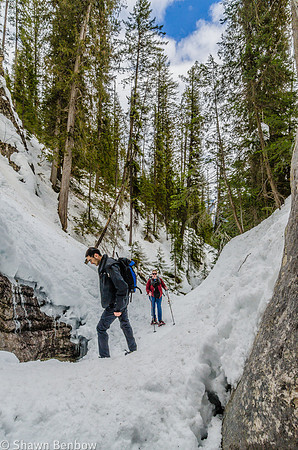 Andrew and Jenn at Hamilton Falls.