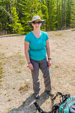 Jenn decided that the weather was too hot for pants, so she converted her pants into shorts!