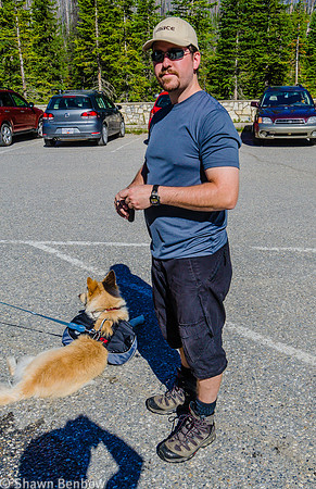 Charlie didn't mind waiting for Adam to get ready.