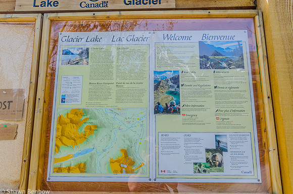 Glacier Lake Information.